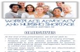 Workplace Advocacy Nursing