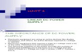 UNIT 1-DC Power Supply