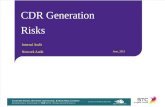 CDR Generation Risks - By Salem Al Bussi - During iCompetences FRR2013
