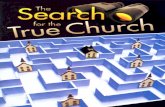 The Search for the True Church - By Joe Crews