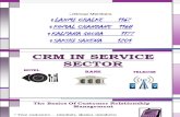 Crm in Service Sector (1)