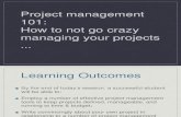 Time and Project Management Week 5 RH