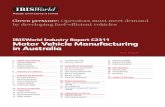 C2311 Motor Vehicle Manufacturing in Australia Industry Report