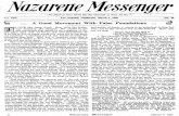 Nazarene Messenger - March 4, 1909