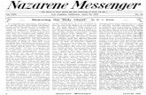 Nazarene Messenger - April 29, 1909