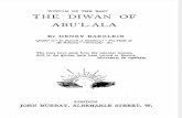 The Diwan of Abu'l-Ala - Henry Baerlein