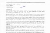 Letter to Ranjit Singh CBI Director 23 January 2013