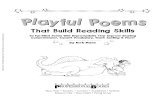 Playful Poems That Build Reading Skills