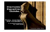 10.Demotic Egyptian Guide