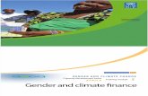 Gender and Climate Change - Africa -  Module 5: Gender and Climate Finance - November 2012