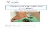 Peripheral Intravenous Initiation Module