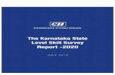 Karnataka State Level Skill Survey Report