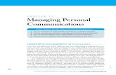 managing personsl communications