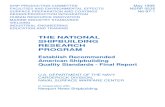 Establish Recommended American Shipbuilding Quality Standards - Final Report - 1999