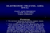 Eletronic Travel Aids for Sfa