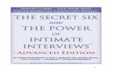 Secret-Six - And the Power of Intimate Interviews