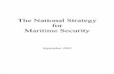 National Strategy for Maritime Security