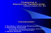 Fostering a Mentoring Relationship