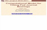 2011 Model Tilting Pad Bearing 15196B 3