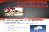 Language Functions 2