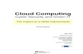 E-skills and Cloud Computing Final Report EnCloud Computing  Cyber Security and Green IT
