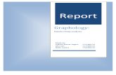 Report on Graphology Handwriting Analysis