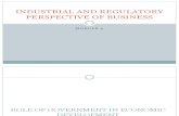 Industrial and Regulatory Perspective of Business