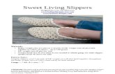 Sweet Living Slippers