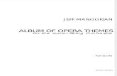 Album of Opera Themes for the Junior String Orchestra Score and Parts