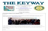 The Keyway - 15 May 2013 Edition - Weekly newsletter for the Rotary Club of Queanbeyan