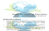1. Basic Ecological Concepts and Principles