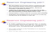 Reservoir Engineering Job!!!