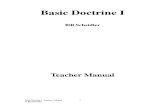 Basic Doctrine I