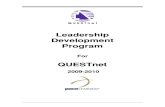 QUESTnet Leadership Development Participant Outline