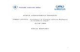 Final Report: JOINT ASSESSMENT MISSION (JAM), “PRRO 10510.0 - Assistance to Central African Refugees in Southern Chad” (June 2008)