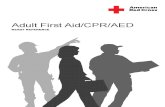 First Aid - CPR - AED Adult Ready Reference