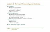 Review of Probability and Statistics1