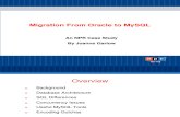 Migration From Oracle to MySQL _ an NPR Case Study Presentation