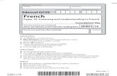 French Listening and Reading Specimen