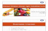 Flavor Division (Oman Agro Industries LLC)