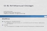 O & M Manual Design