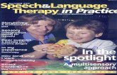 Speech & Language Therapy in Practice, Summer 2001