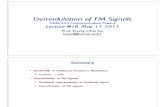 7 - Demodulation of FM