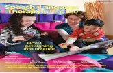 Speech & Language Therapy in Practice, Spring 2011