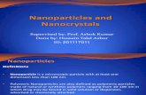 Nanoparticles & Nanocrystals