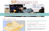 Brooklyn Recovery Fund Presentation Spring 2013