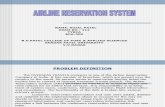 Sir Ticket Reservation System