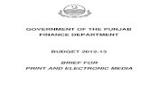 Budget Highlights 2012 13