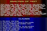 Analysis of Text
