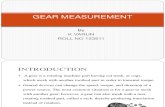 gear measurement and basic concepts